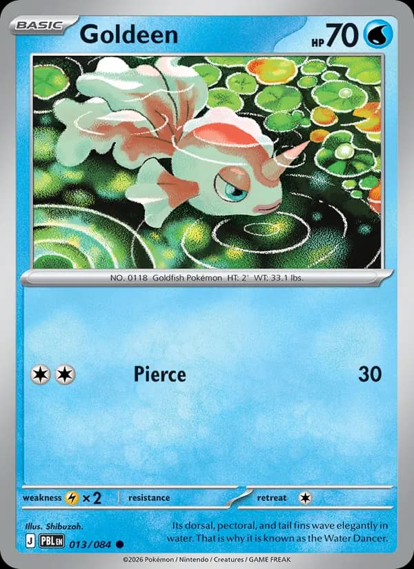 Goldeen 13/84