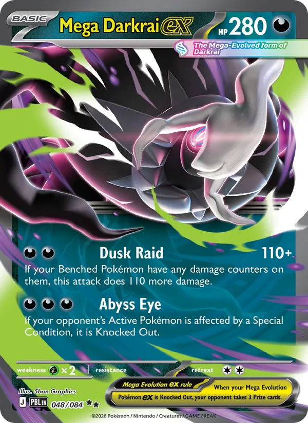 Mega Darkrai ex 48/84