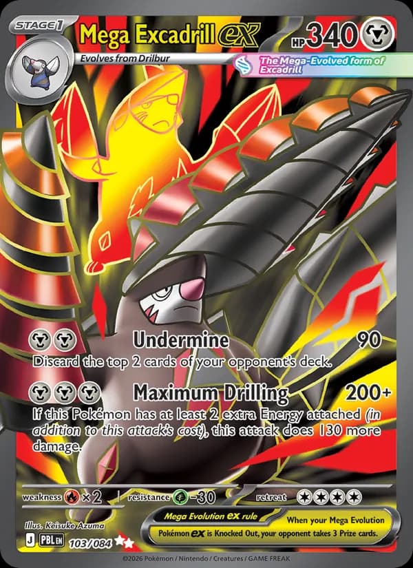 Mega Excadrill ex 103/84