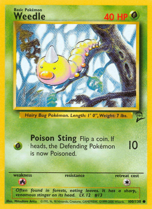 Weedle 100/130