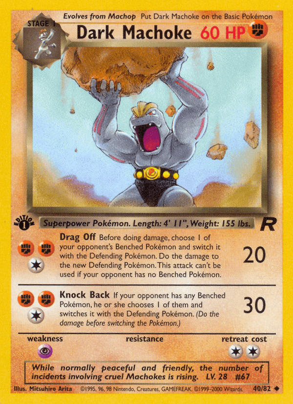 Dark Machoke 40/82