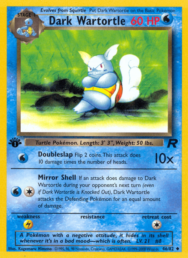 Dark Wartortle 46/82