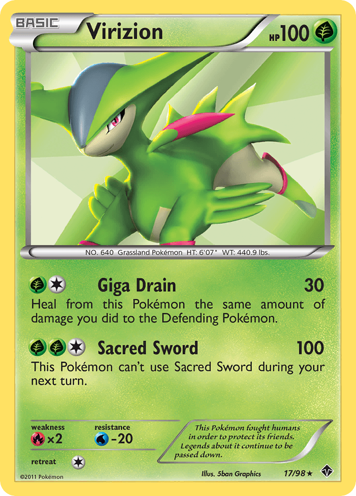 Virizion 17/98