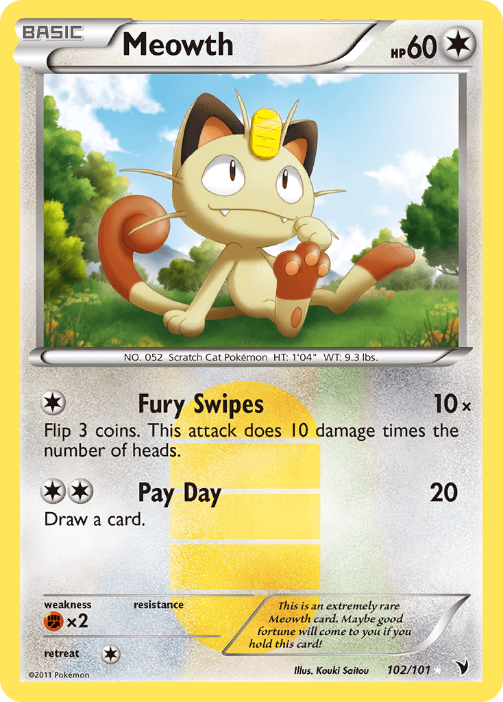 Meowth 102/101