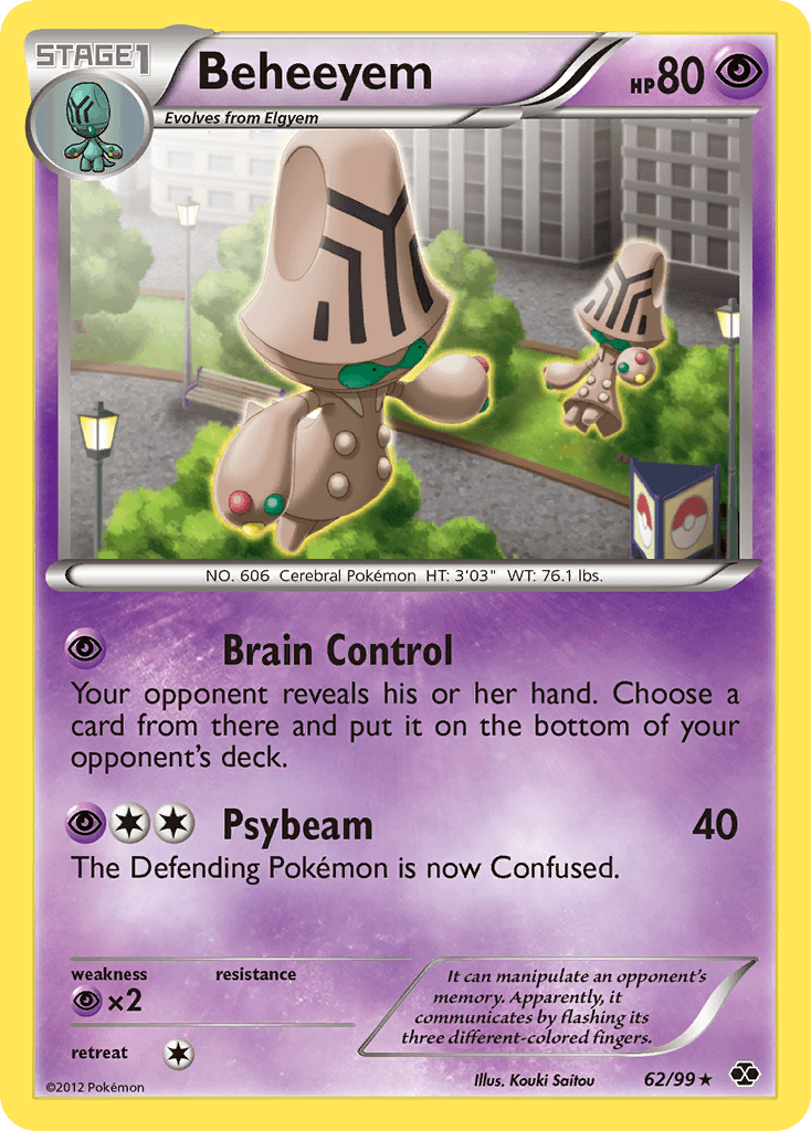 Beheeyem 62/99