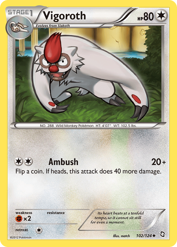 Vigoroth 102/124