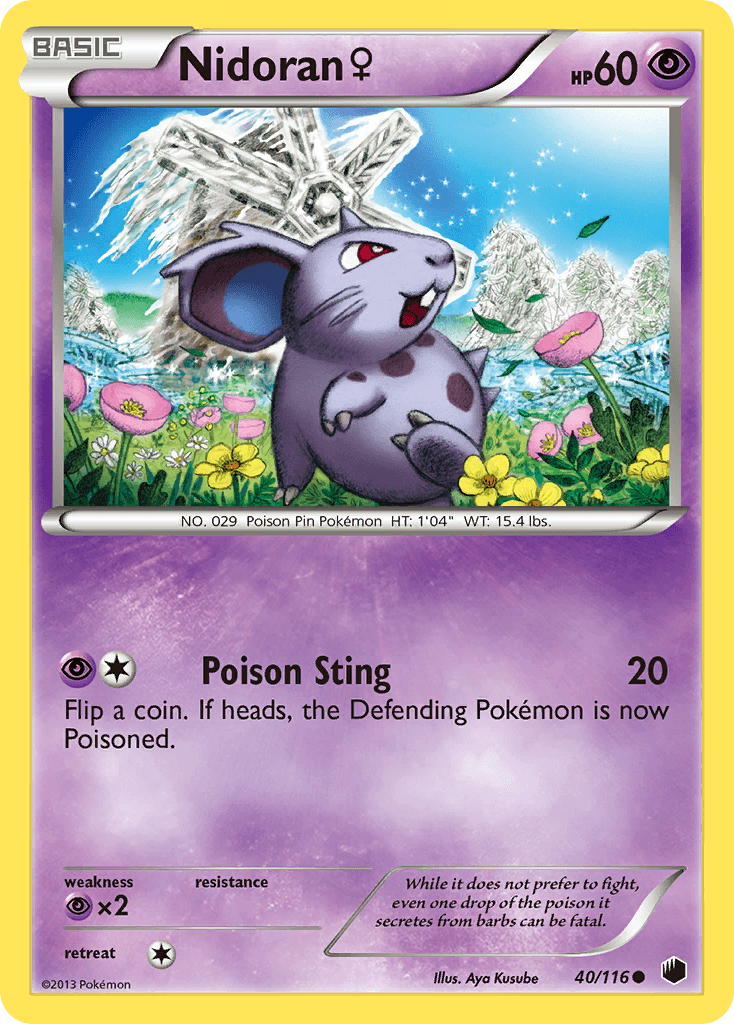 Nidoran ♀ 40/116