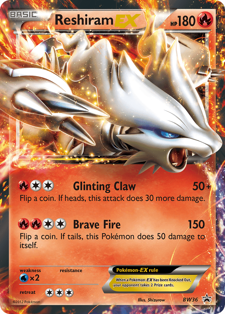 Reshiram-EX BW36/101