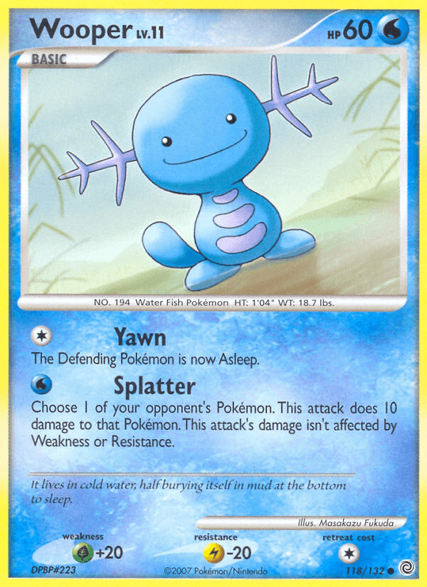 Wooper 118/132