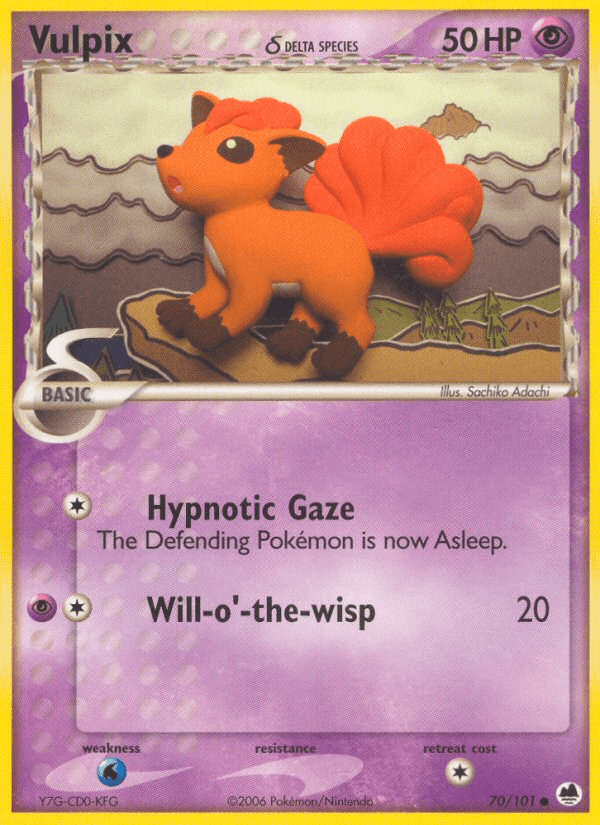 Vulpix δ 70/101