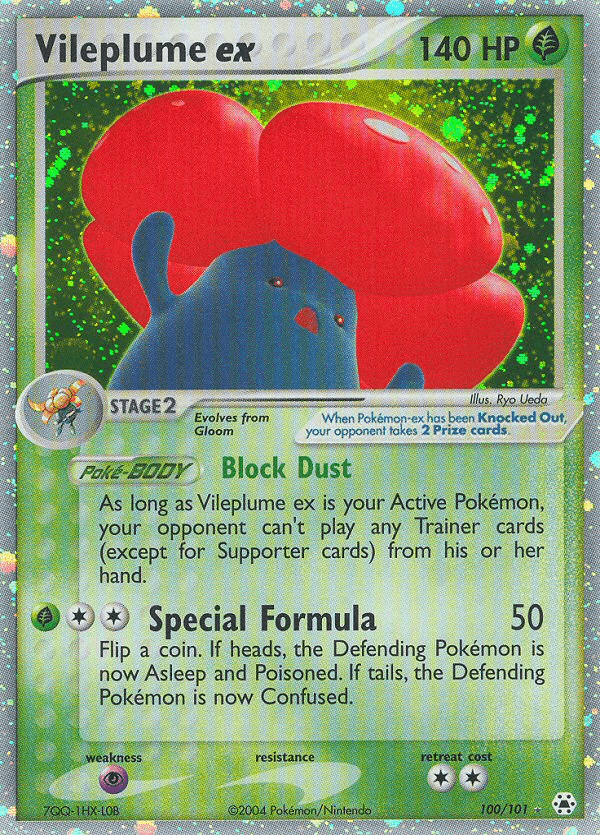 Vileplume ex 100/101