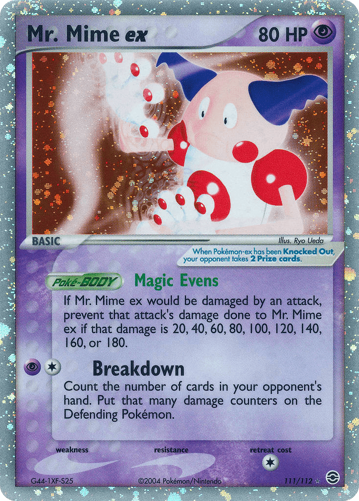 Mr. Mime ex 111/112