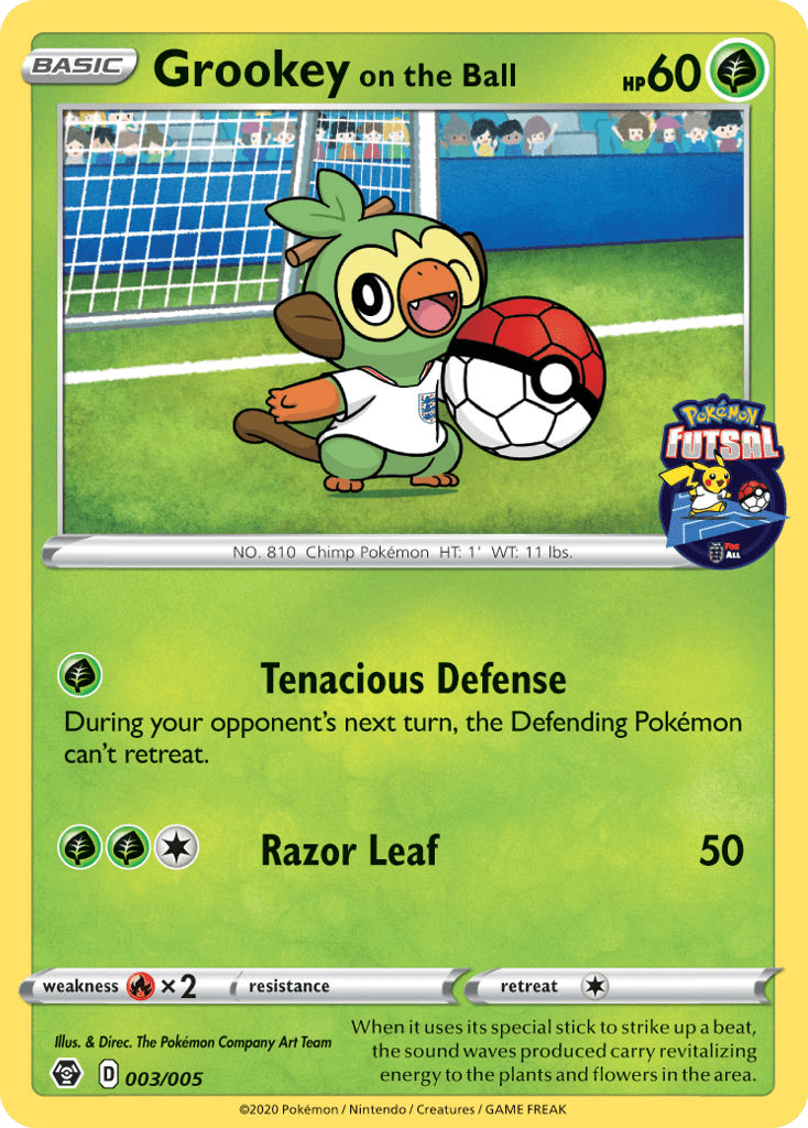 Grookey on the Ball 3/5