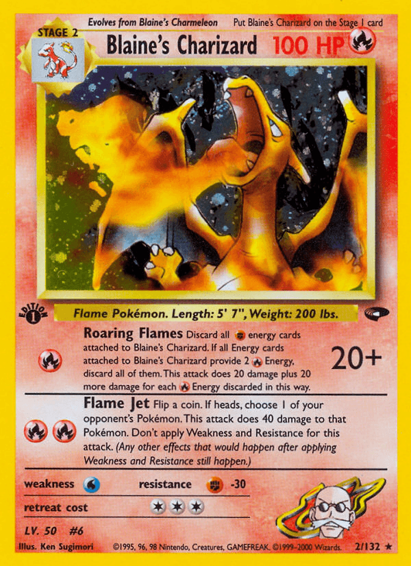 Blaine's Charizard 2/132