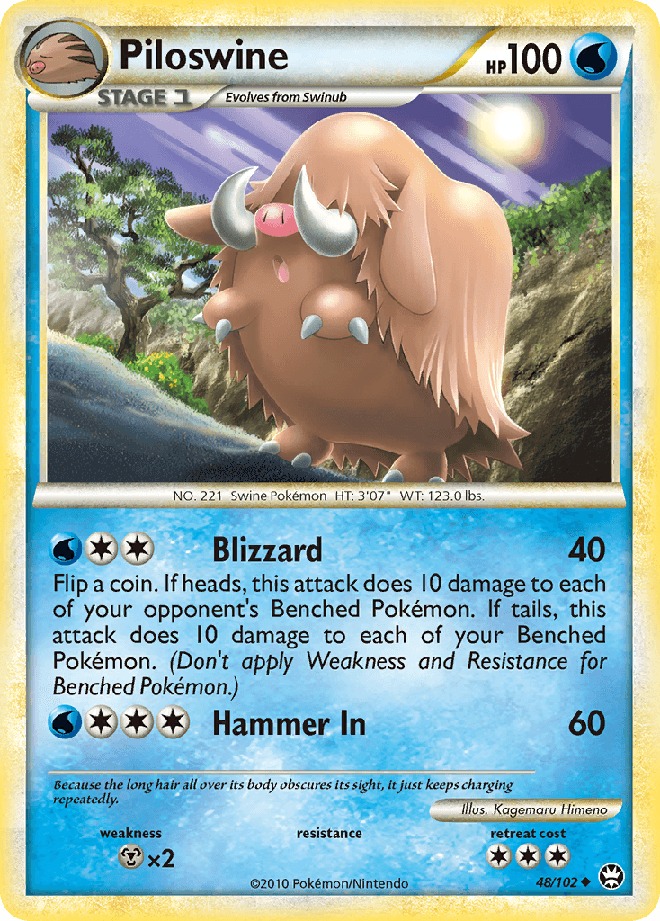 Piloswine 48/102