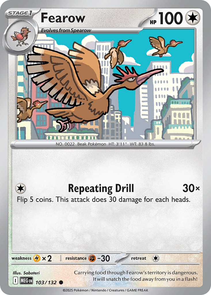 Fearow 103/132