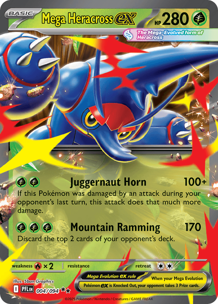Mega Heracross ex 4/94