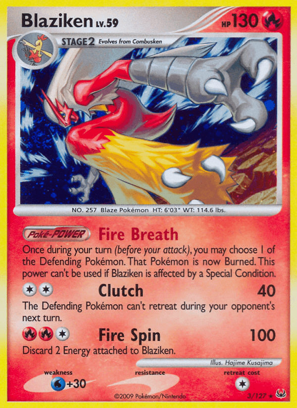 Blaziken 3/127