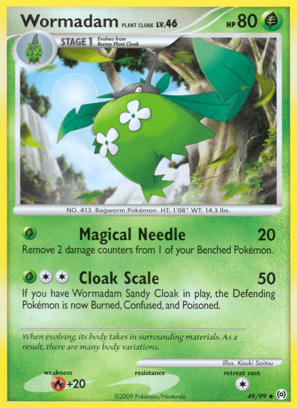 Wormadam Plant Cloak 49/99