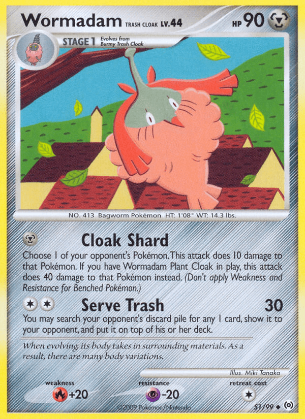 Wormadam Trash Cloak 51/99