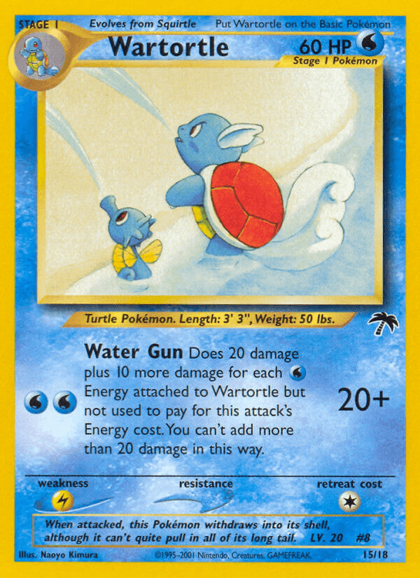 Wartortle 15/18