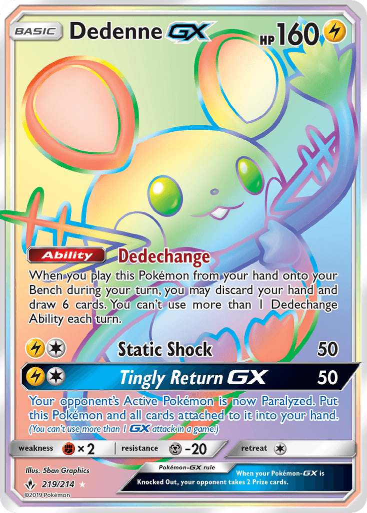 Dedenne-GX 219/214