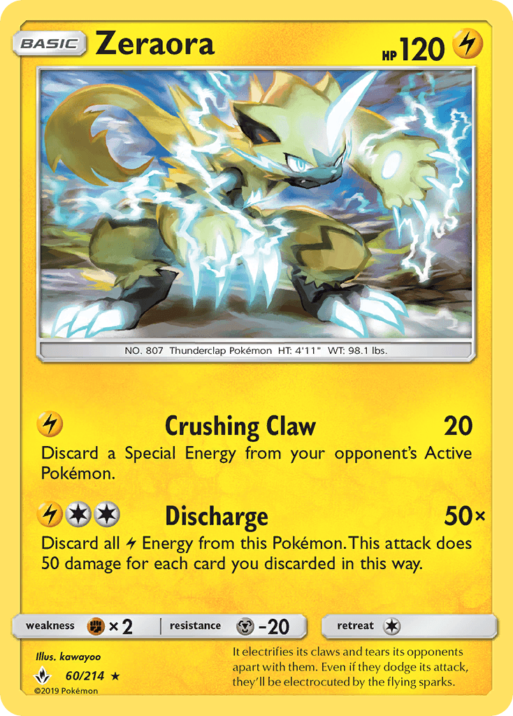 Zeraora 60/214