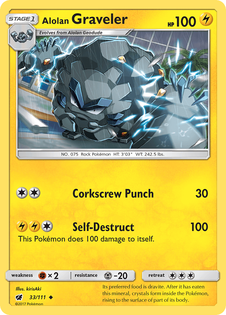 Alolan Graveler 33/111