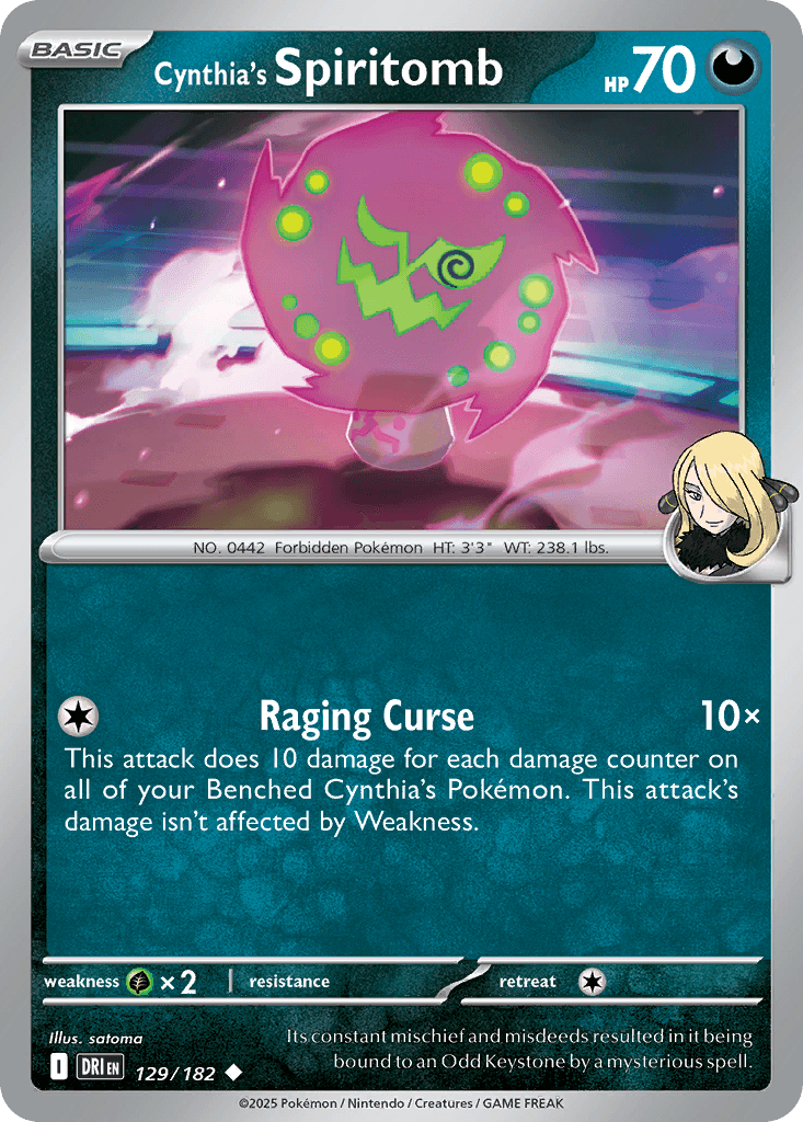 Cynthia's Spiritomb 129/182