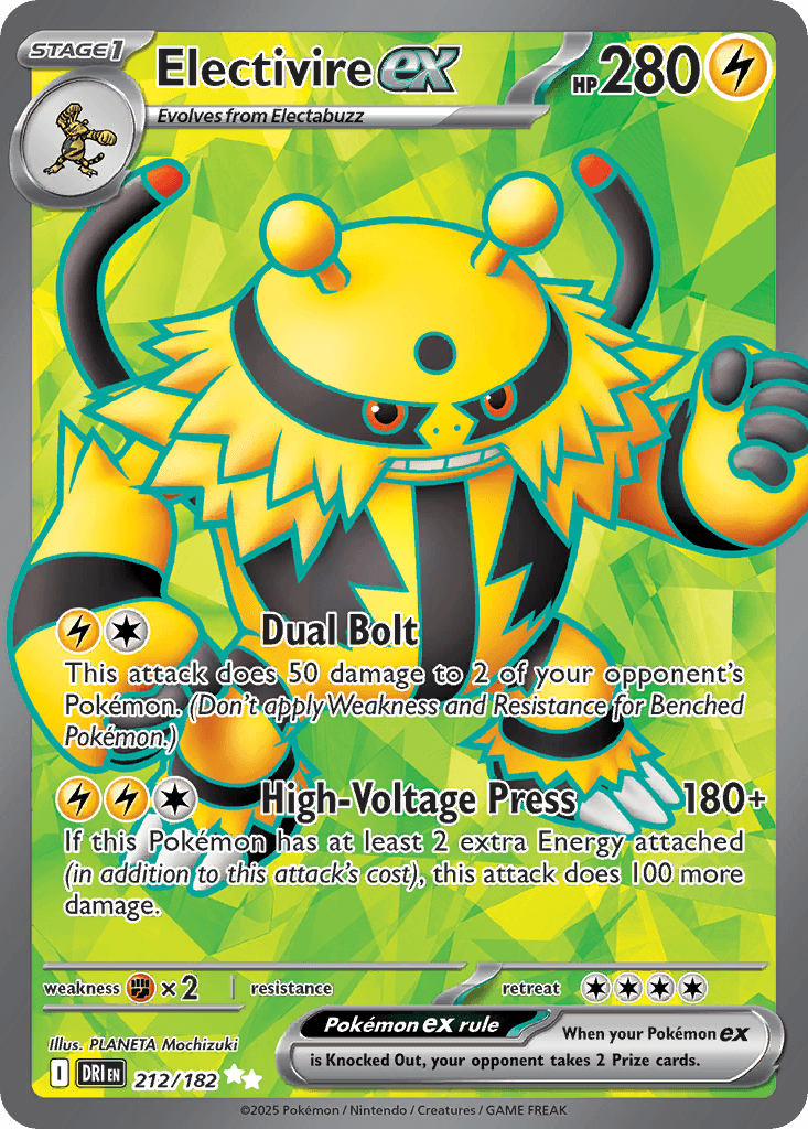 Electivire ex 212/182