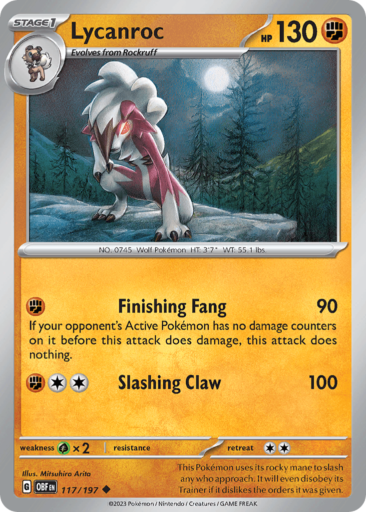 Lycanroc 117/197