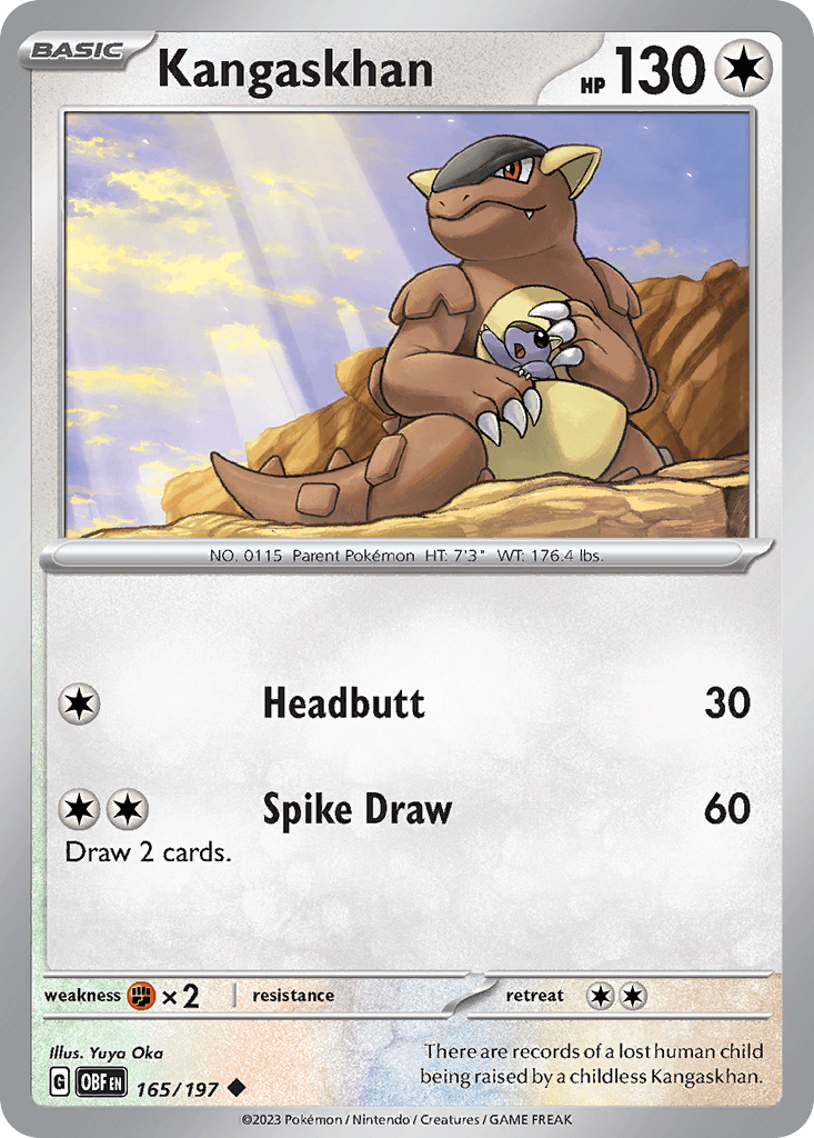 Kangaskhan 165/197