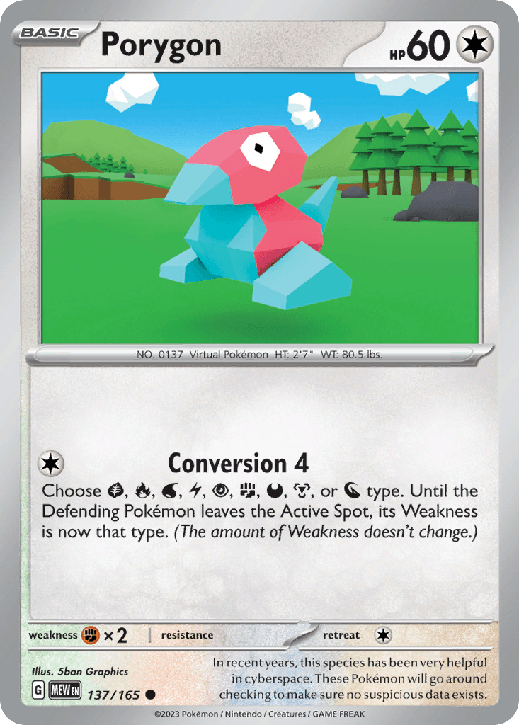 Porygon 137/165