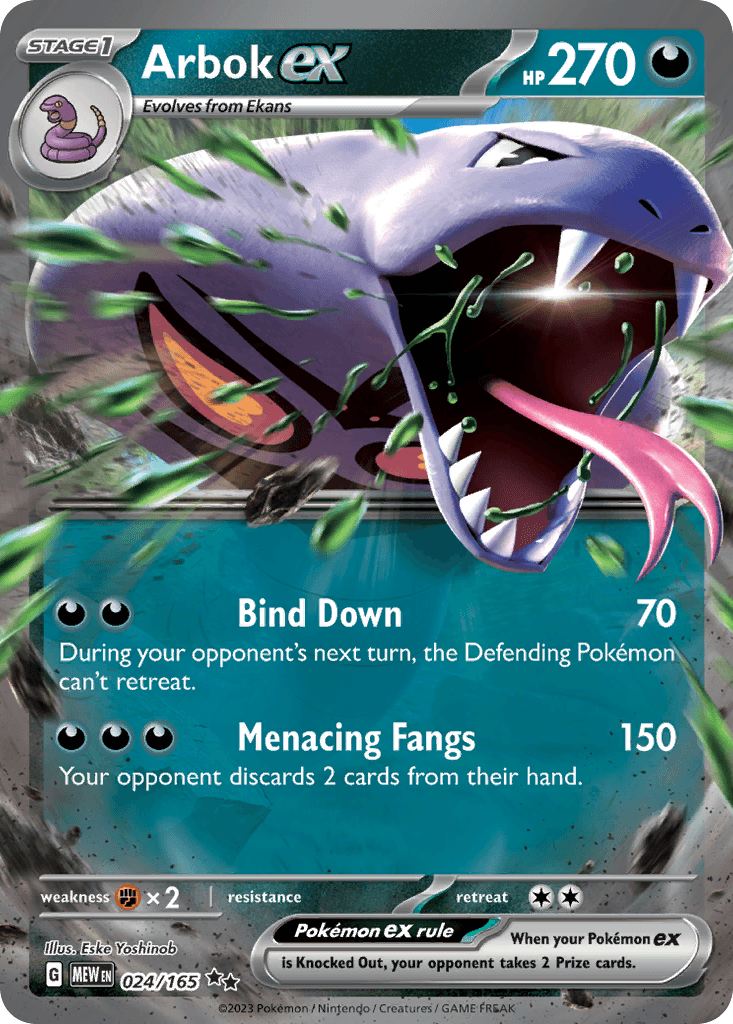 Arbok ex 24/165