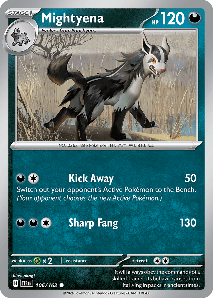 Mightyena 106/162