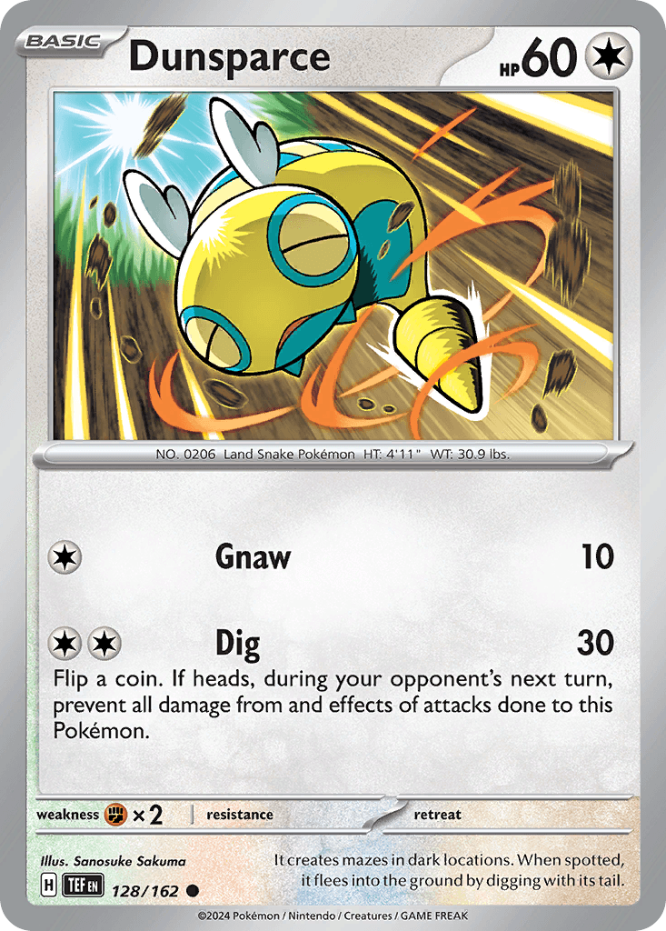 Dunsparce 128/162