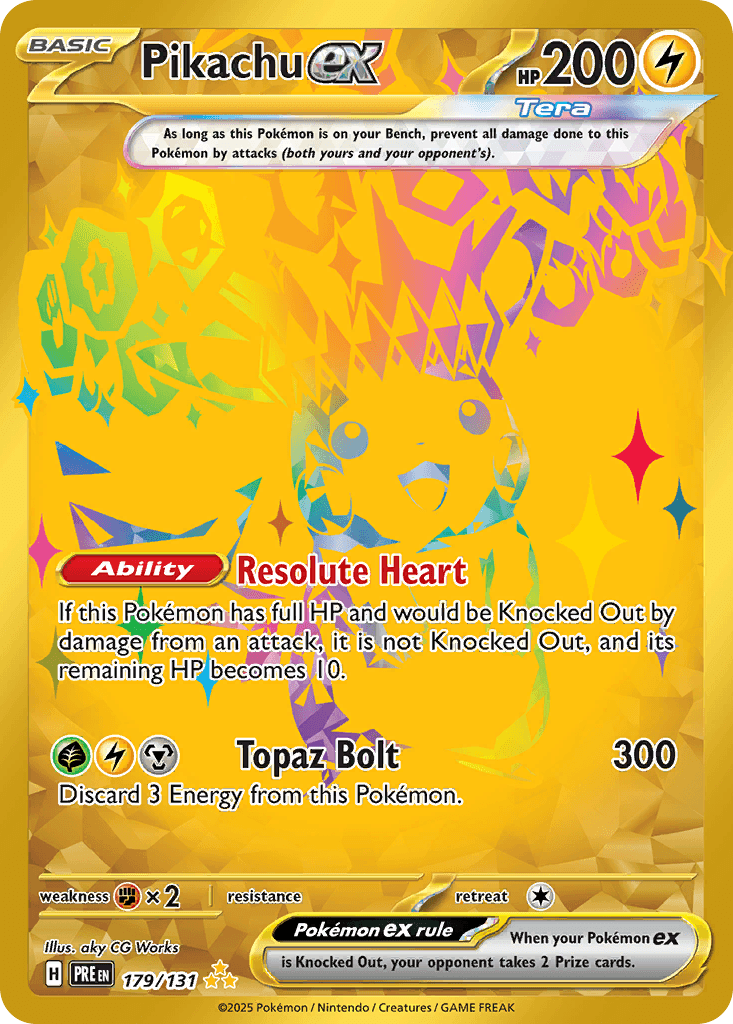 Pikachu ex 179/131
