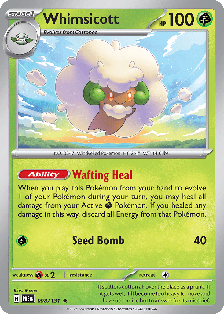 Whimsicott 8/131