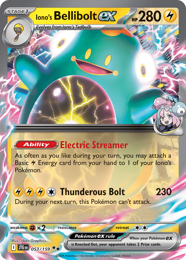 Iono's Bellibolt ex 53/159