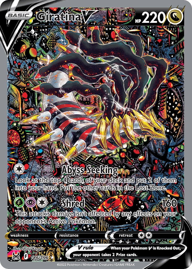 Giratina V 186/196