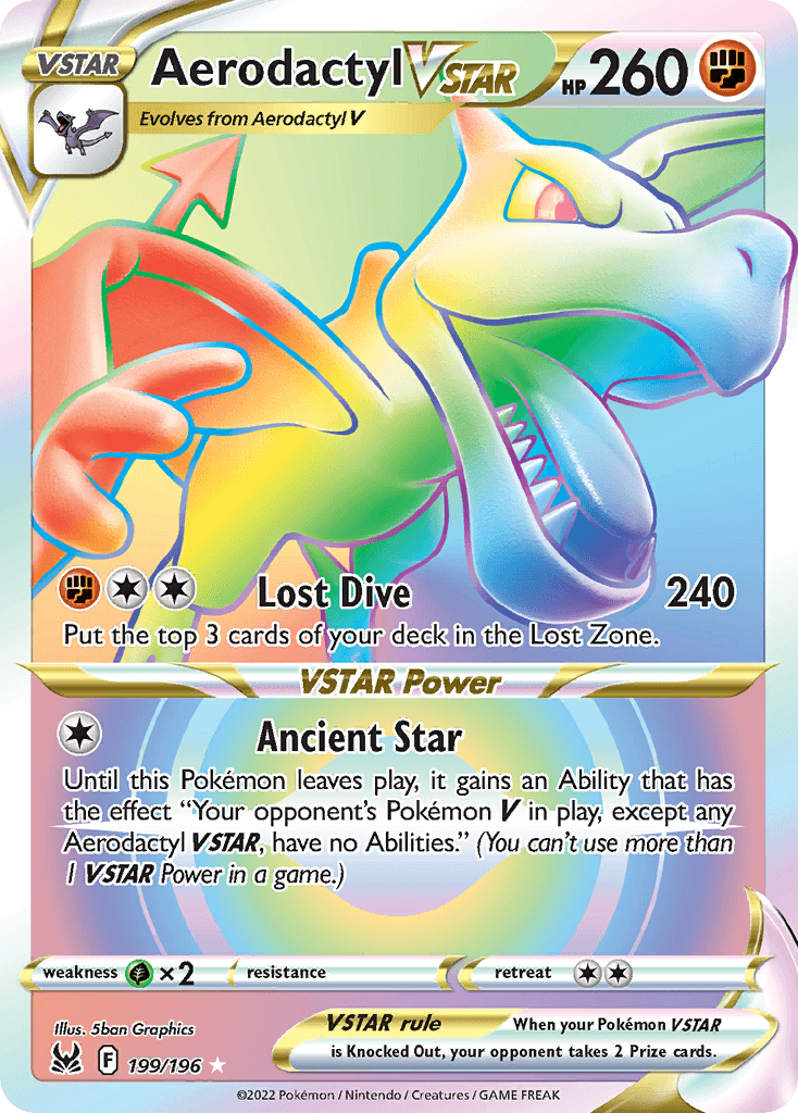 Aerodactyl VSTAR 199/196