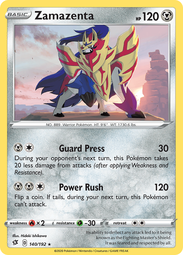 Zamazenta 140/192