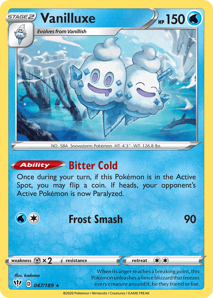 Vanilluxe 47/189