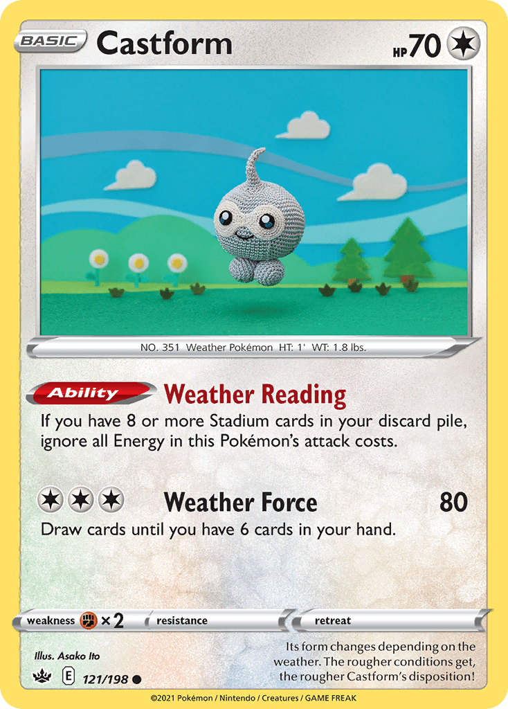 Castform 121/198