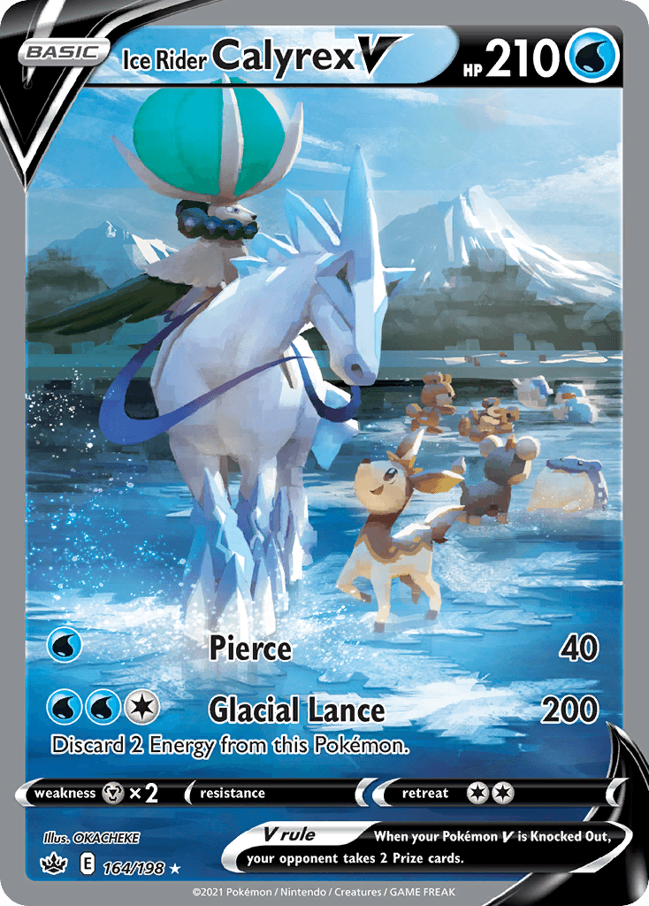 Ice Rider Calyrex V 164/198