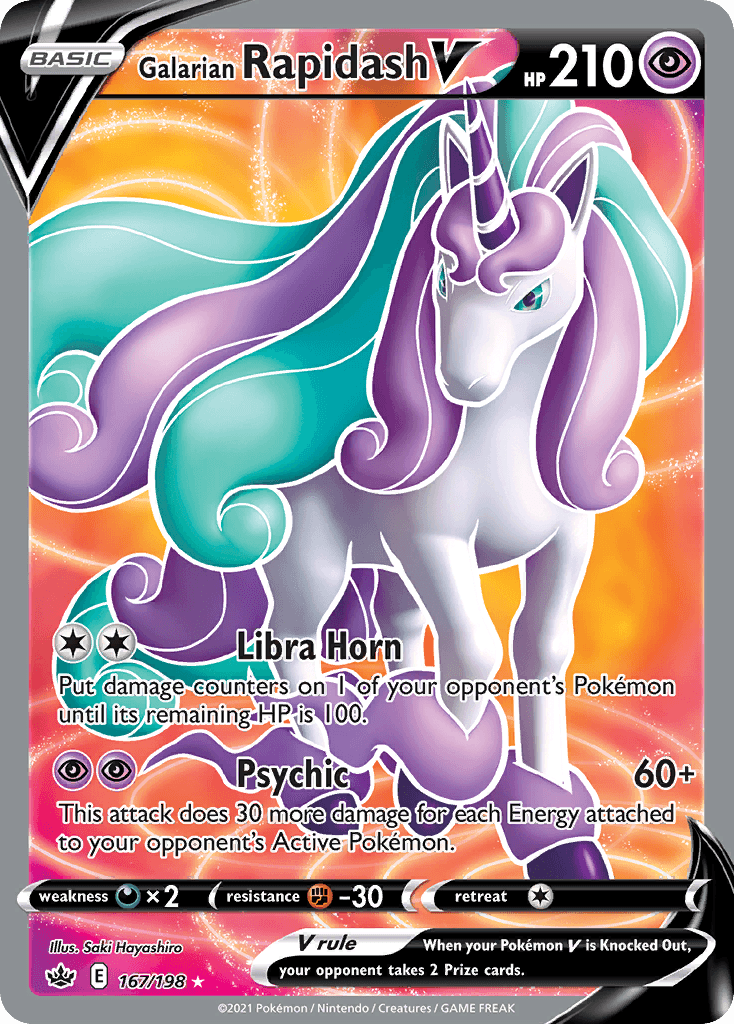 Galarian Rapidash V 167/198