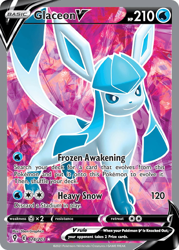 Glaceon V 174/203