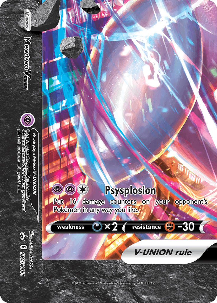 Mewtwo V-UNION SWSH161/307