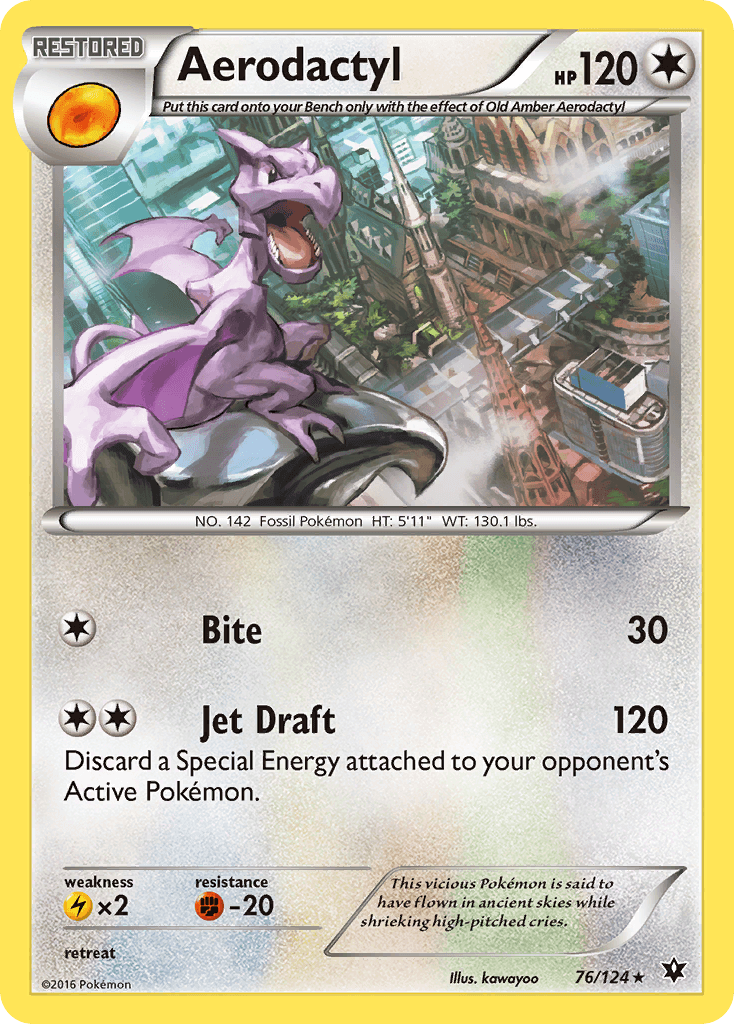 Aerodactyl 76/124