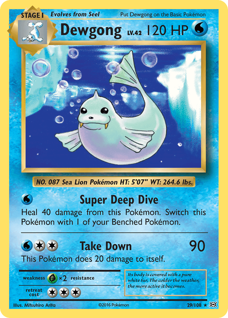 Dewgong 29/108